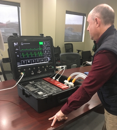 Jim Boire at RMD engineering in Saskatoon. 