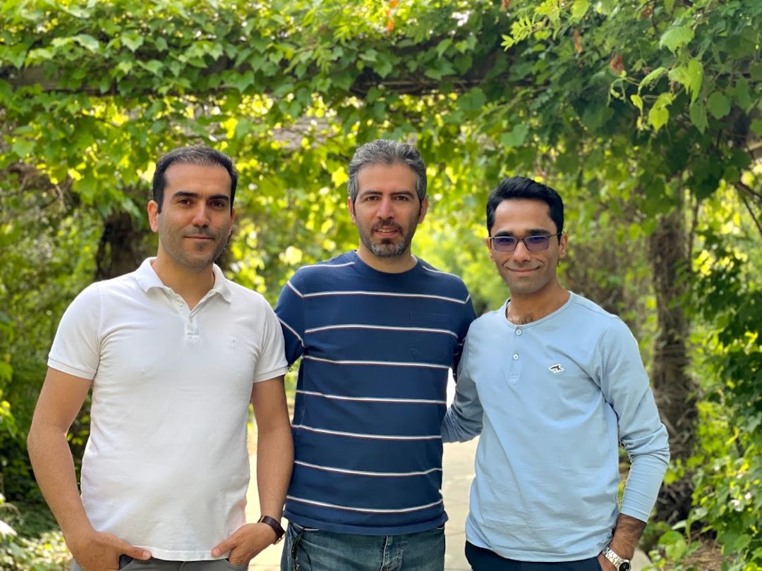 The ECOWATER team is (from left) Shahab Minaei, Khaled Zoroufchi Benis and Mohsen Asadi. (Photo submitted.)